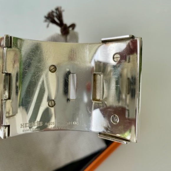 CDC HERMES SILVER 925 CUFF - Picture 5 of 6